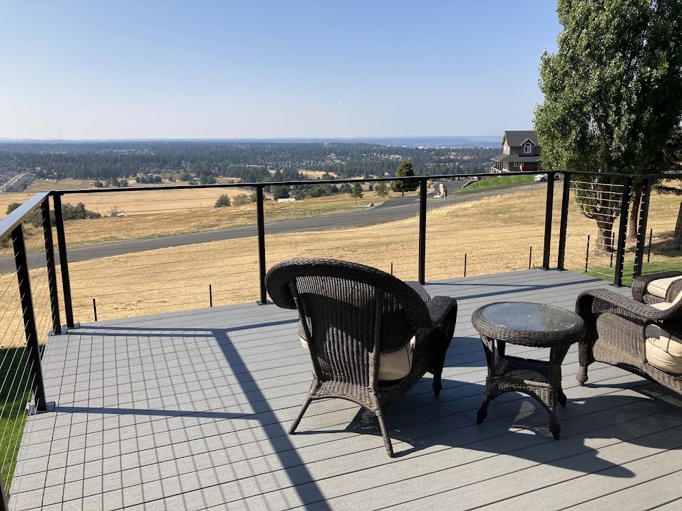 Spokane general contractor building a custom deck